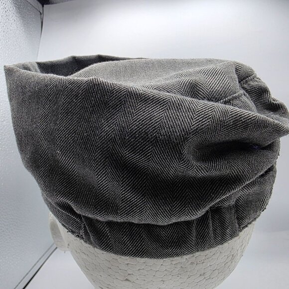 Nightmare Before Christmas Jack Skellington Adult Gray Herringbone Cap Purple - Picture 3 of 9